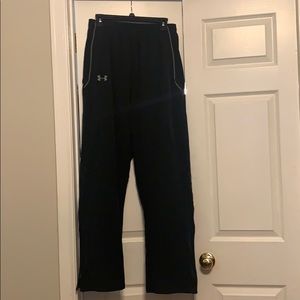 Black Under Armour wind pants
